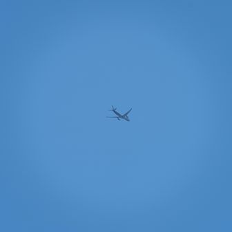 空港が近いので飛行機が大きい！