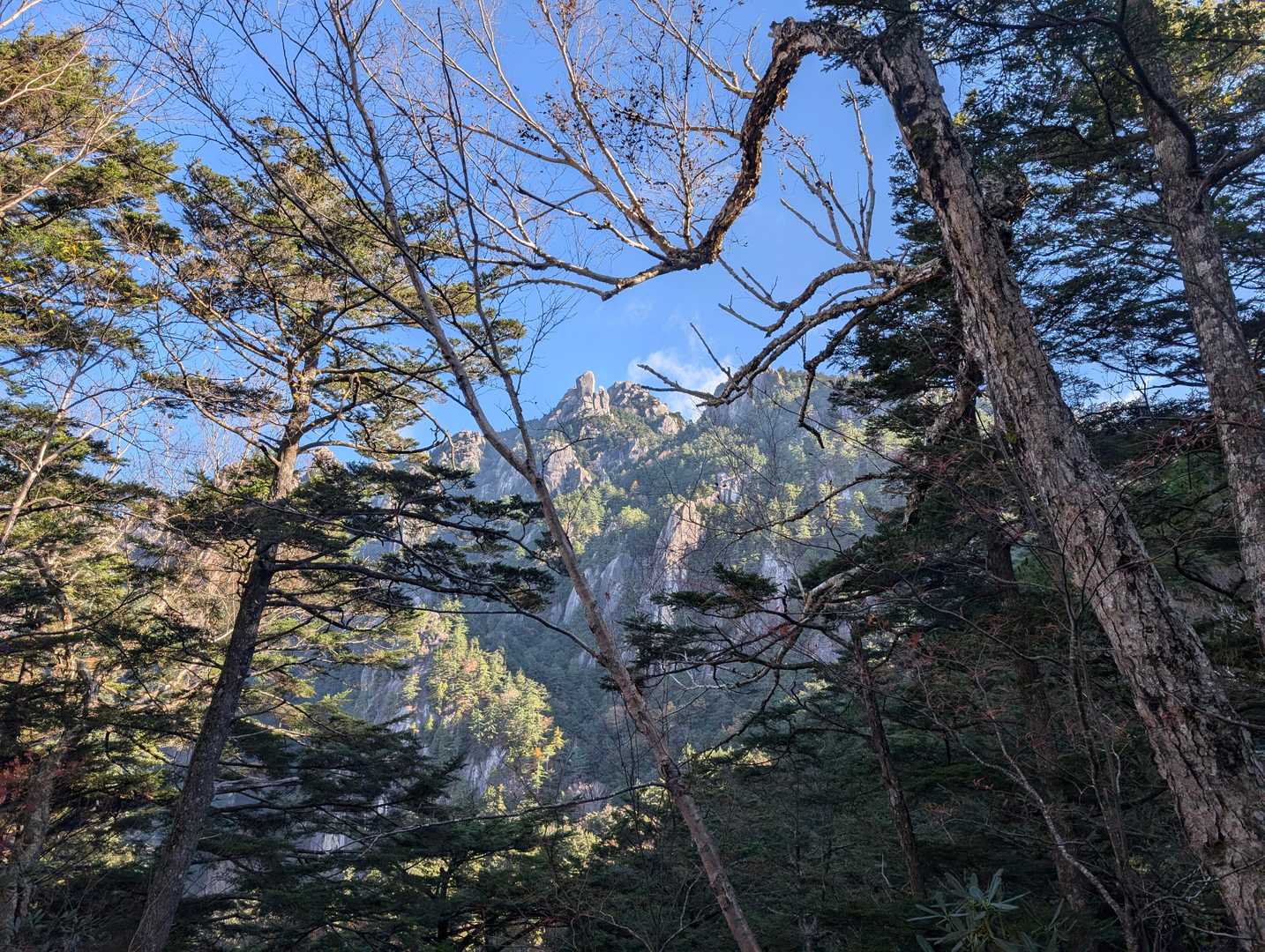 これまで見たことのない山容に感激🤩