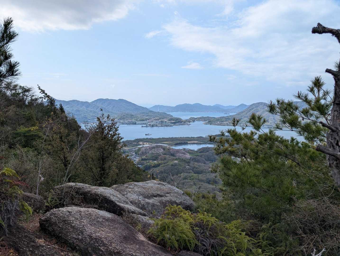 行者山登り口-明神山-狗山-大平山-大平山登り口 周回コースの写真