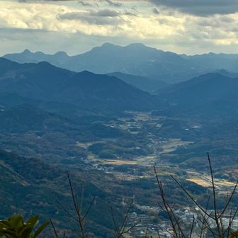 鷹ノ巣山と英彦山