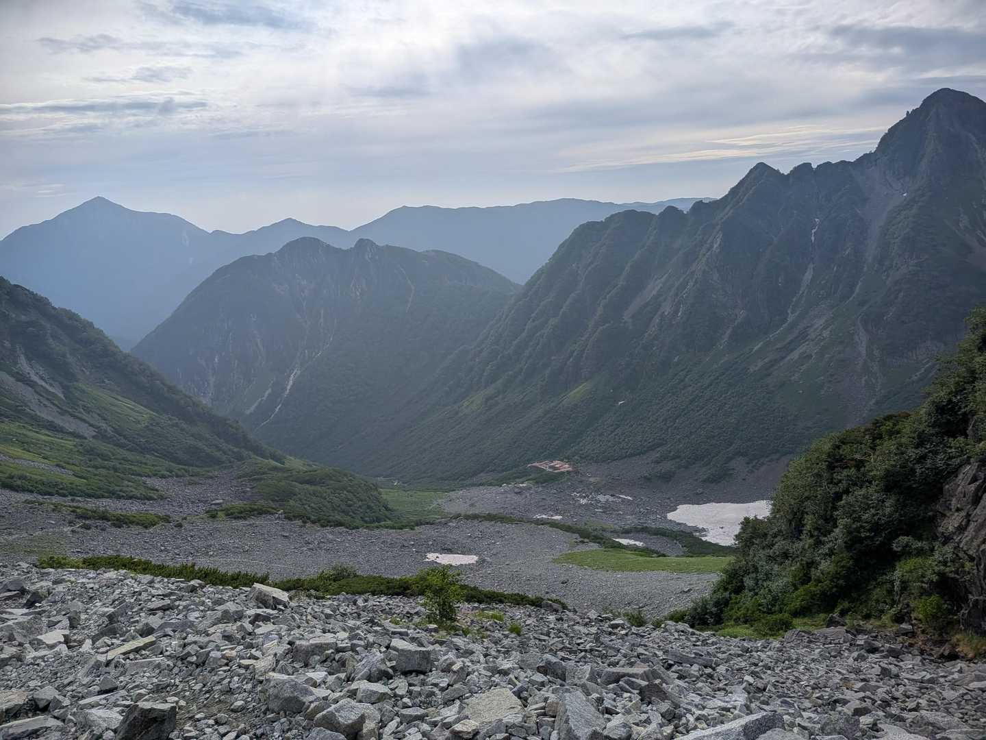 奥穂高岳 往復コースの写真