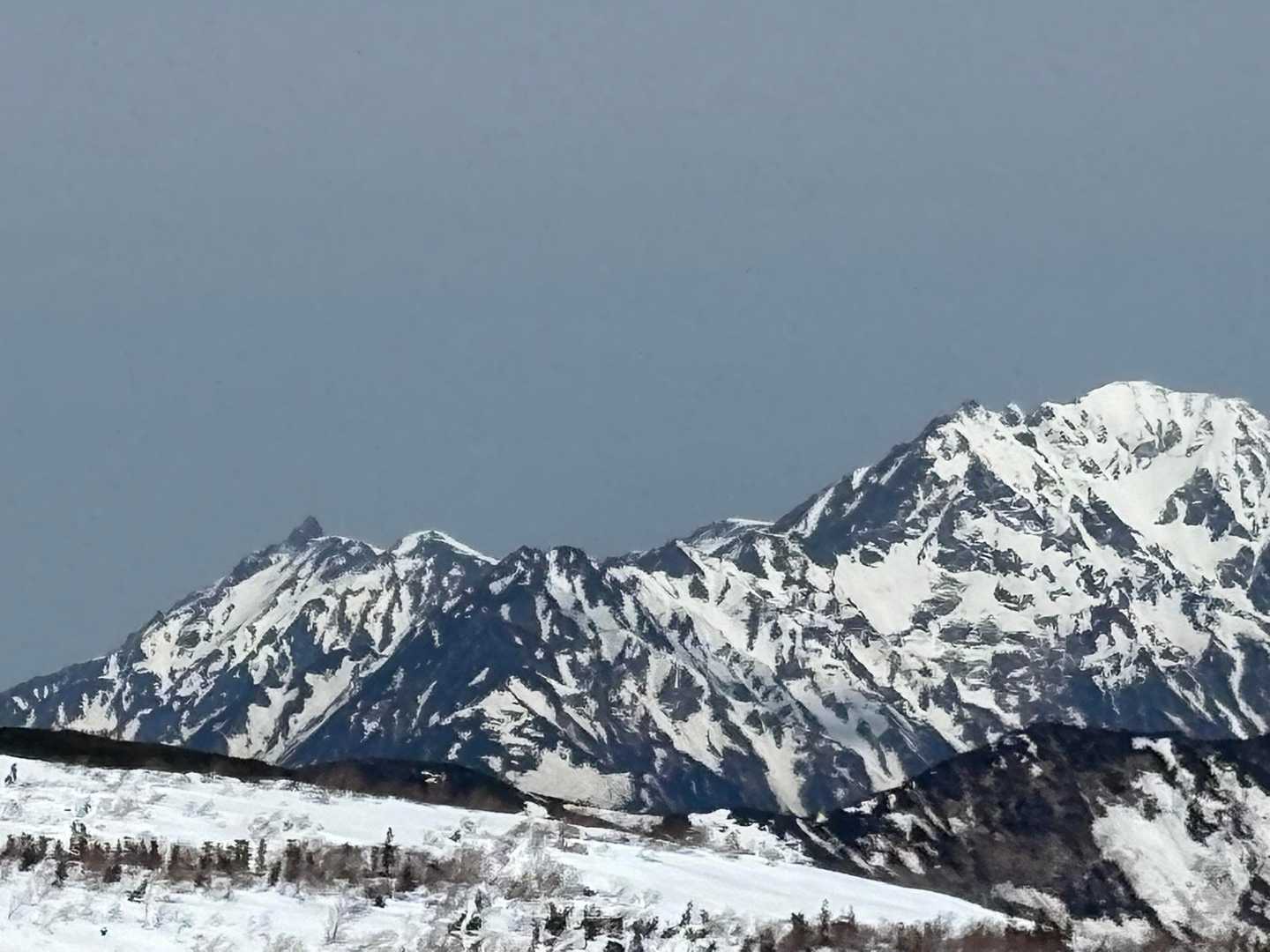 おっ
槍ヶ岳ではあーりませんか❣️