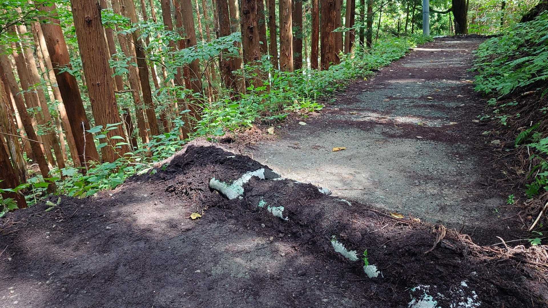 登山道整備ご苦労さまです
ありがとう感謝 感謝