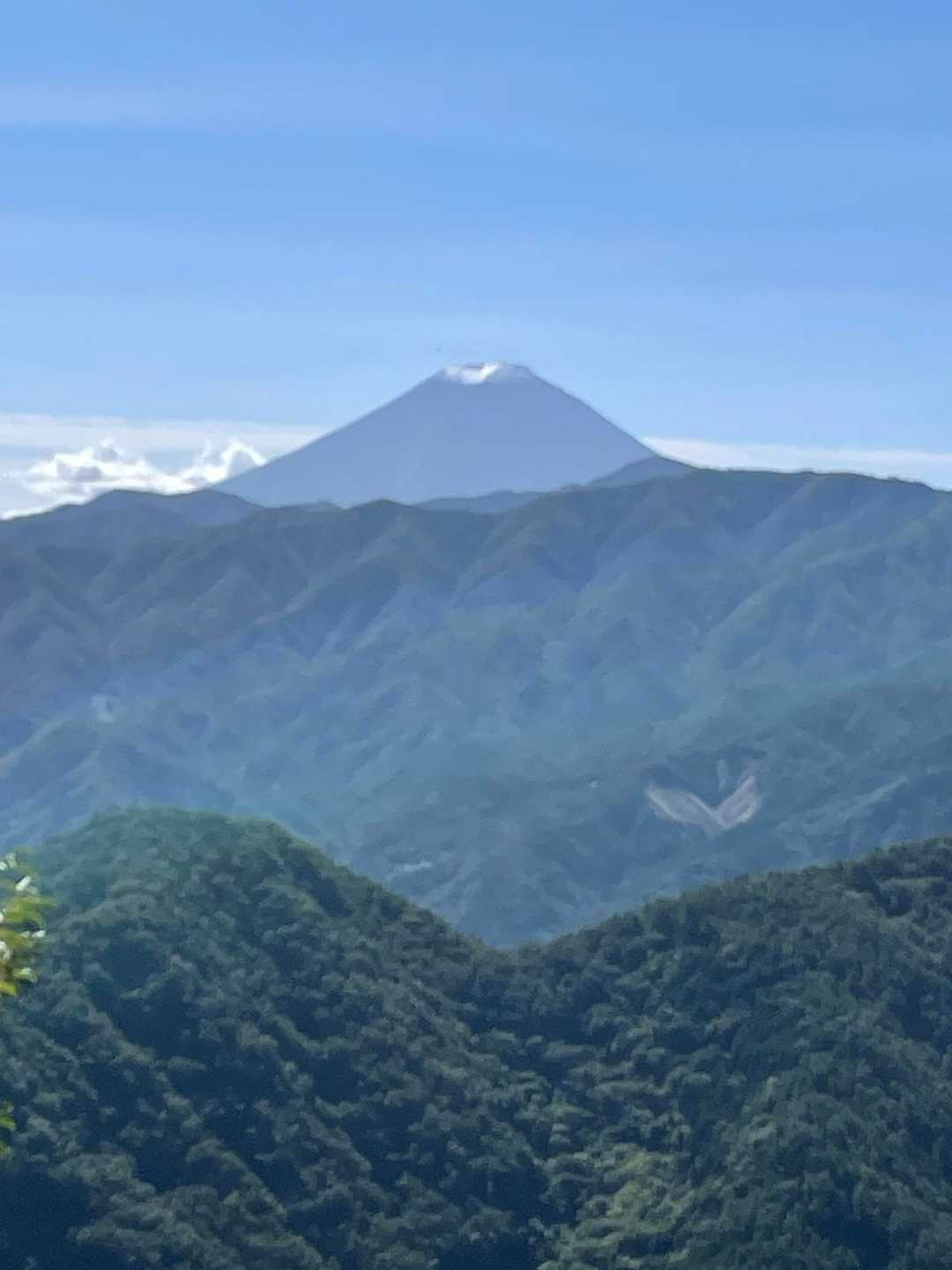 富士山🗻初冠雪