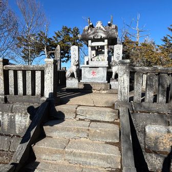 奥宮に到着し、お参りを