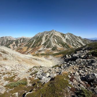 浄土山からの雄山