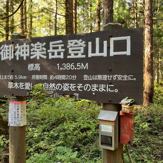 ん？この看板クマにやられたんじゃ...ガジガジ🐻))
