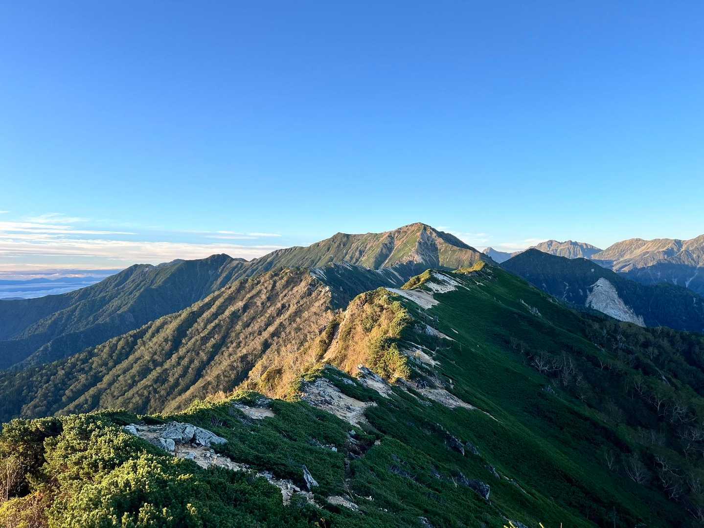 燕岳登山口-第1ベンチ-第2ベンチ-第3ベンチ-富士見ベン 周回コースの写真