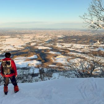 山頂からの眺めは良き