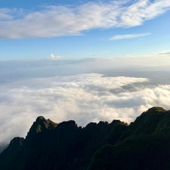 鷲ヶ峰と雲海