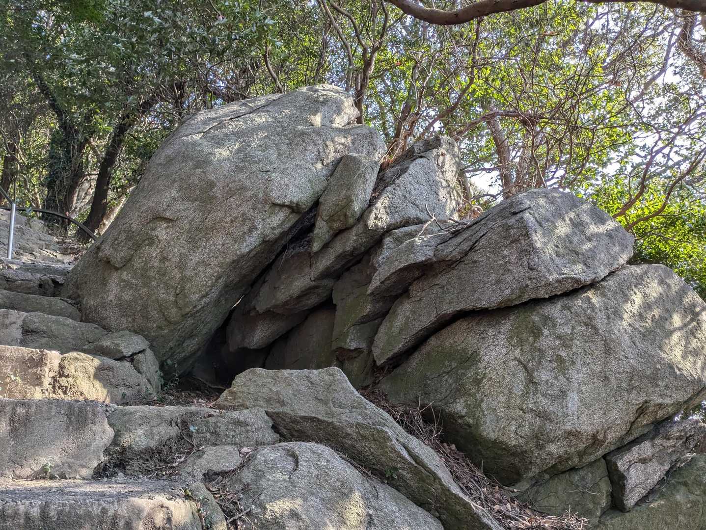 砥神山登り口-砥神山 往復コースの写真