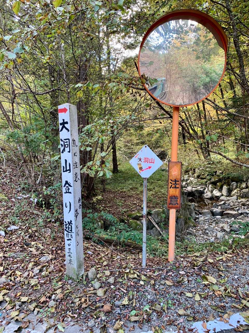 反時計周りで周回しました。