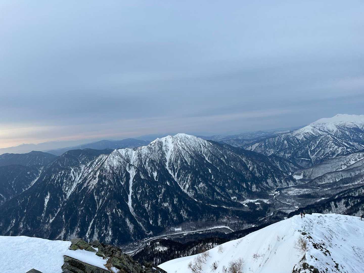 西穂高口駅-西穂丸山-西穂独標 往復コースの写真