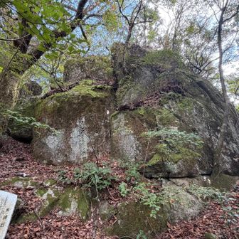 馬蹄岩　