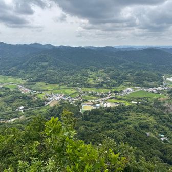 山頂(南峰)から