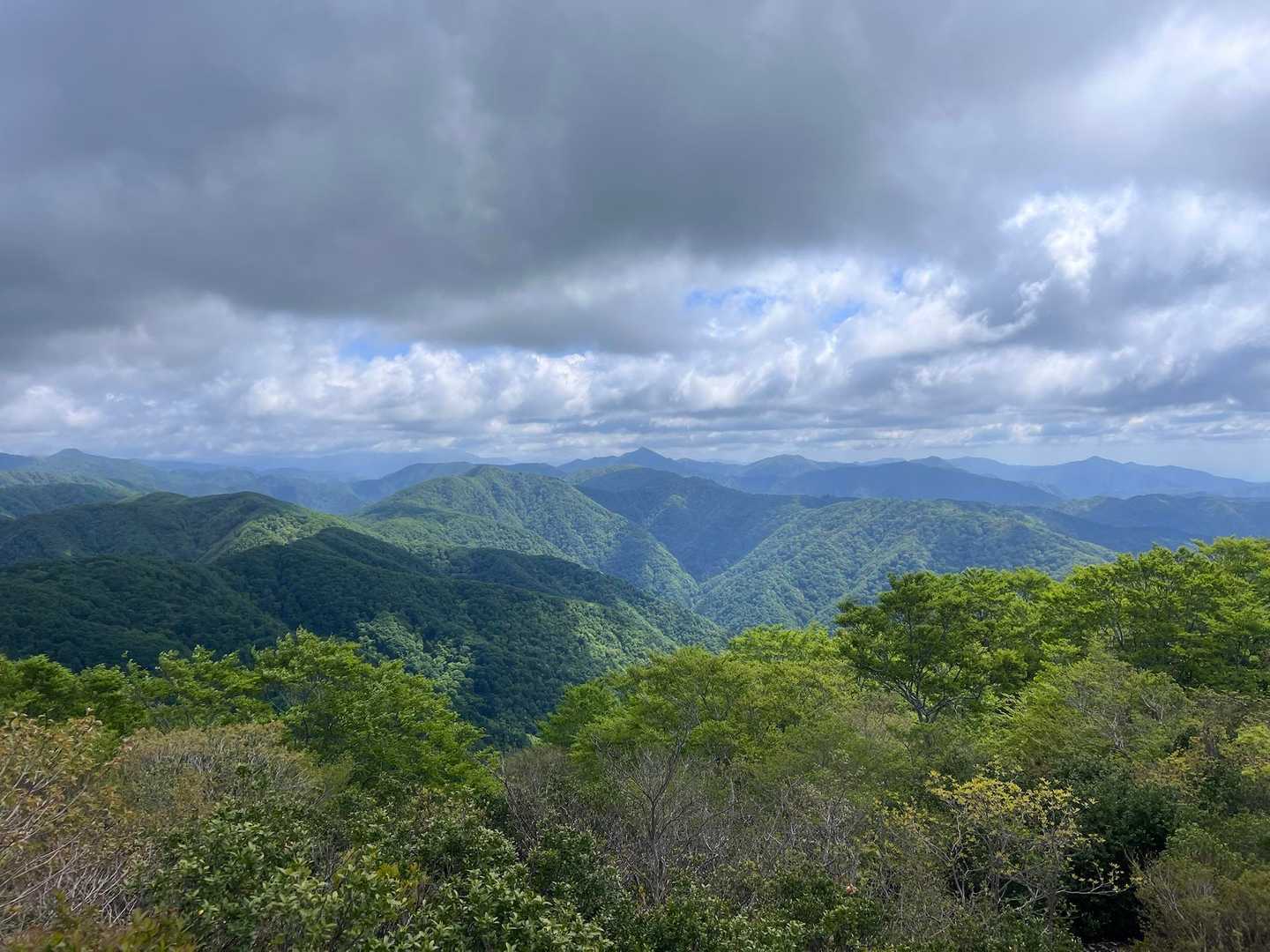 東嶺からは眺望👍