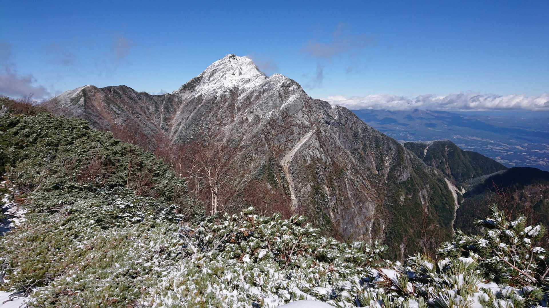 アサヨ峰（北沢峠）＜栗沢山＞の写真