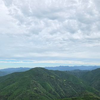 雌岳からの眺め
