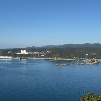 昨日泊まった🏨Mercure Wakayama Kushimoto Resort & Spaと橋杭岩