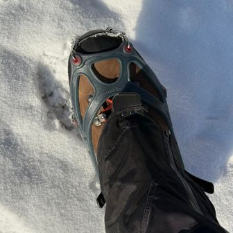 今シーズン初アイゼン