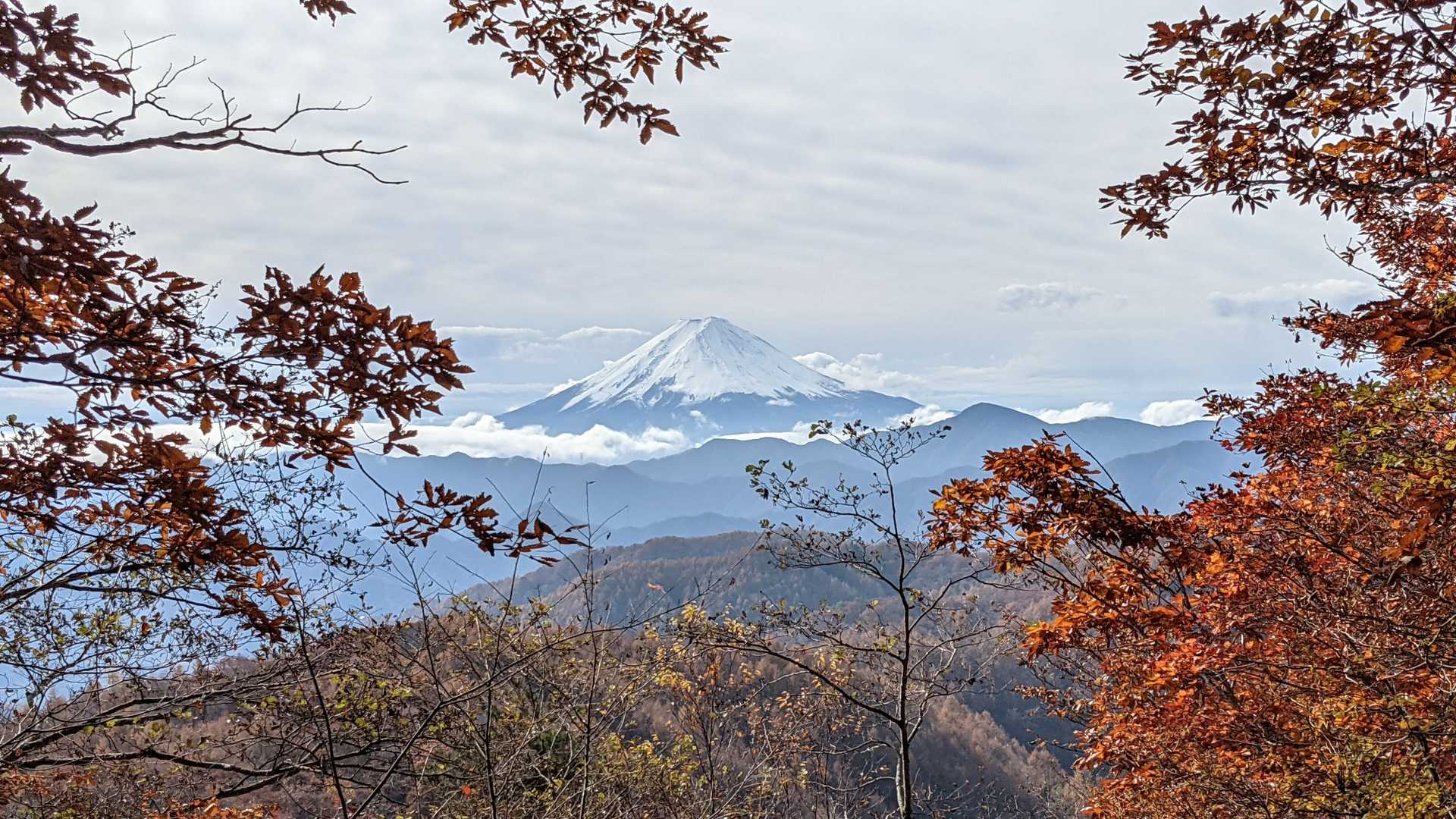 源次郎岳 往復コースの写真
