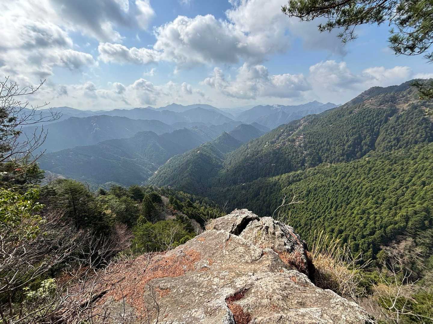 この景色に一息🥰