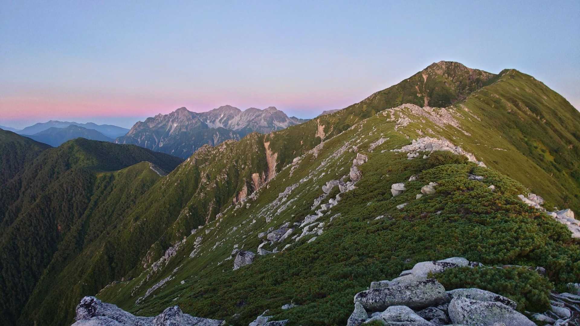 久しぶりのアルプスで見る最高の景色✨