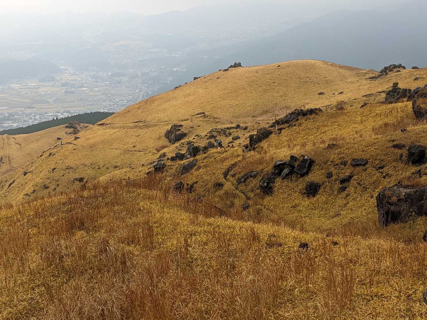 西登山口-由布岳 往復コースの写真