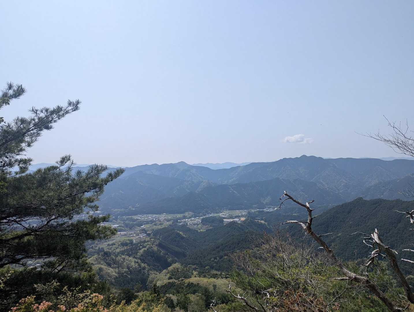 局ヶ岳 往復コースの写真