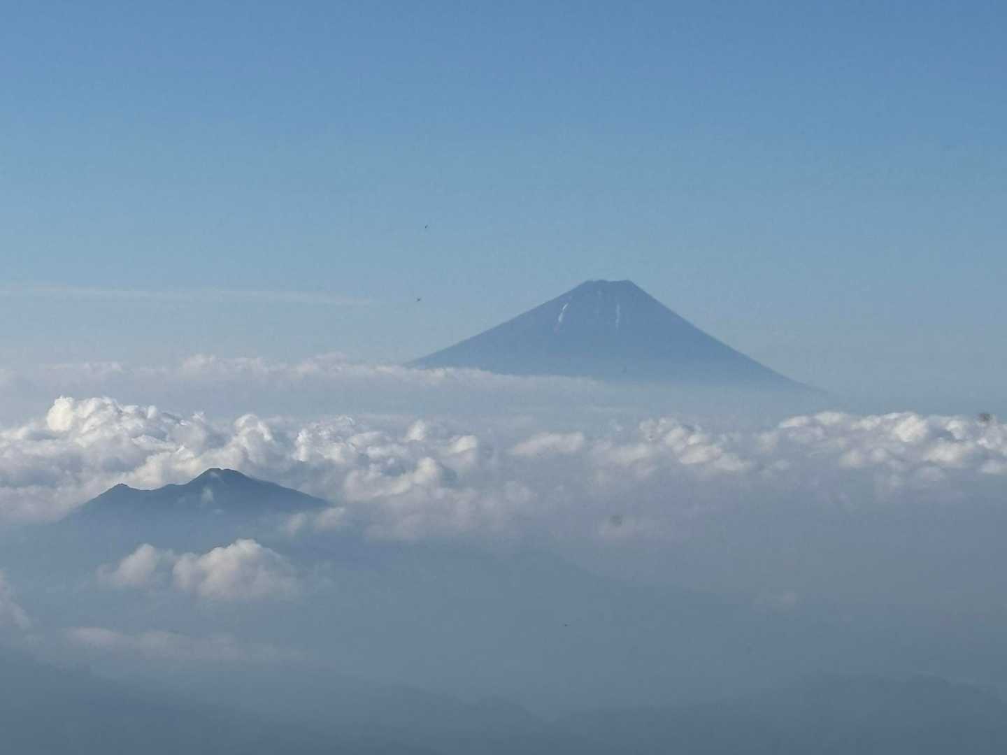 富士山もバッチリ見えました😆