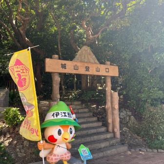 ここから登山
