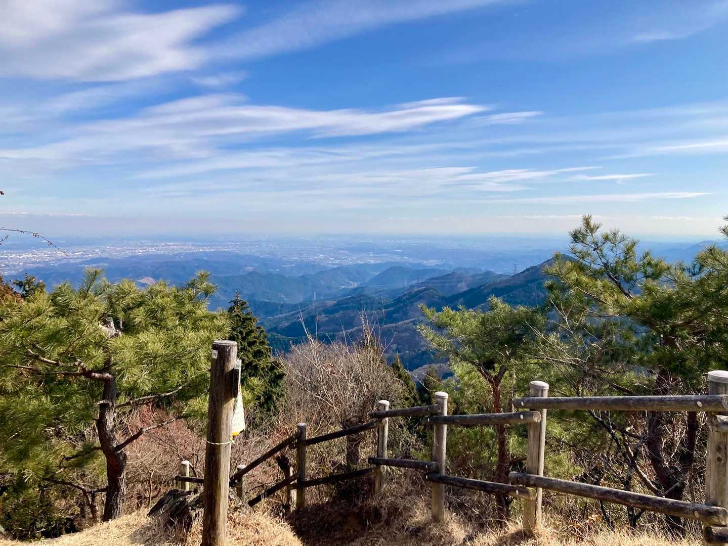 御岳山駅-日の出山 往復コースの写真
