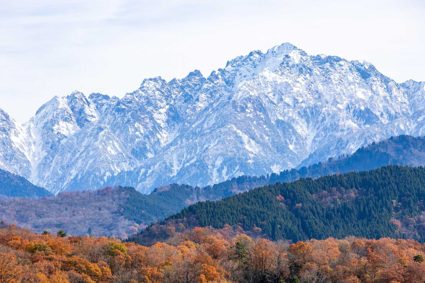 剱岳どーん！