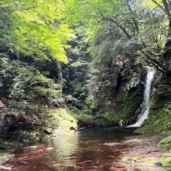 琵琶滝

琵琶湖に見えるから？🤔
楽器の琵琶に見えるから？🤔

正解はわかりましぇーーん🤣