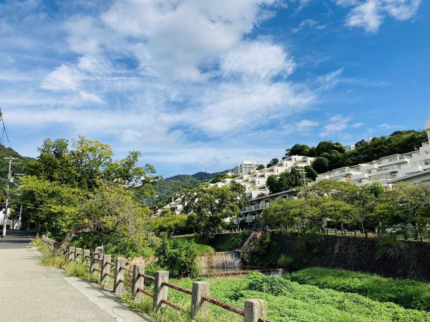 芦屋川駅-前山公園バス停-ごろごろ岳-ガベノ城-北山公園ハ 縦走コースの写真