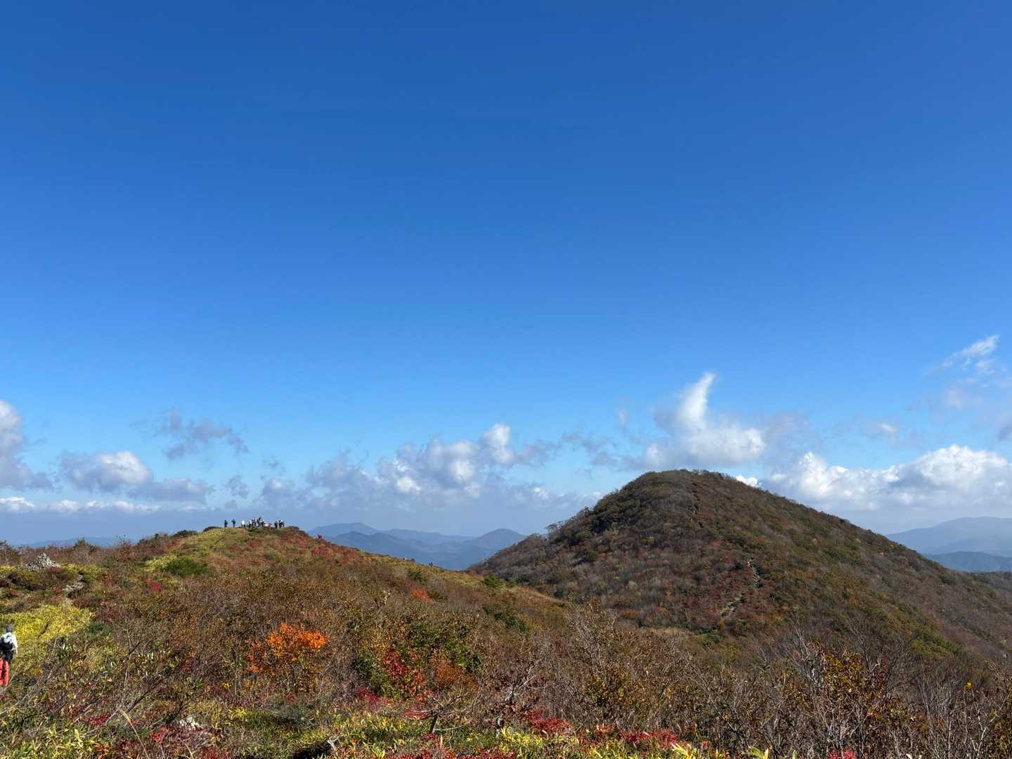 池ノ段山頂には人人人でも
少し休憩しまーす♪