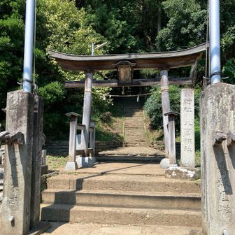 下里の八宮神社。今日は写メだけ。
