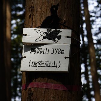 378ｍ
からすもりやま/こくぞうさん