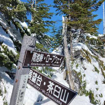 一気に登って💦