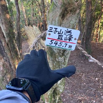 三子山（南峰）登頂⛰️