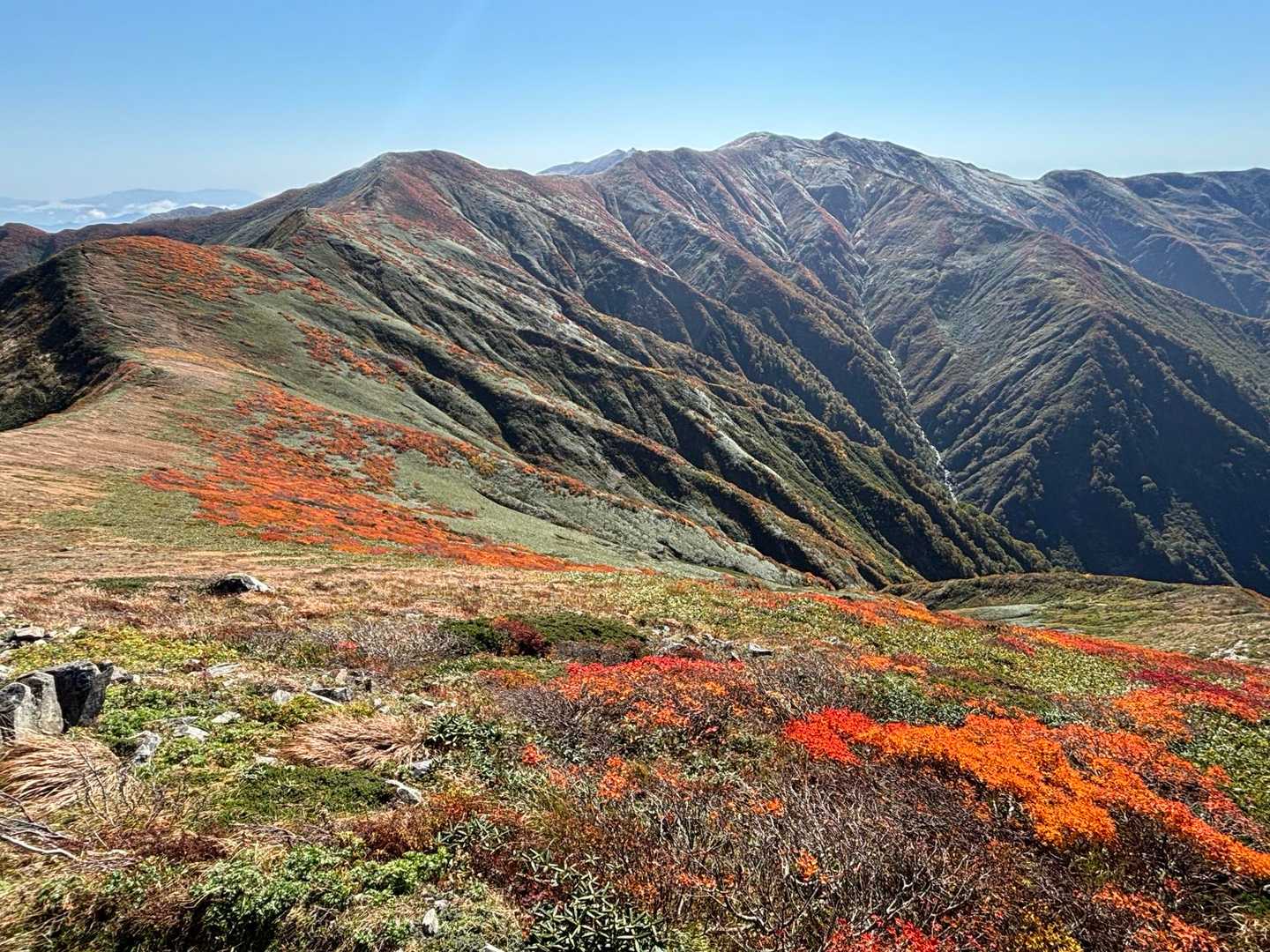 清太岩山-ユーフン山-寒江山-北寒江山 往復コースの写真