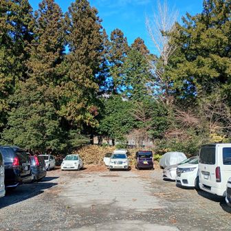 駐車場に戻って来ました。お疲れさまでした。