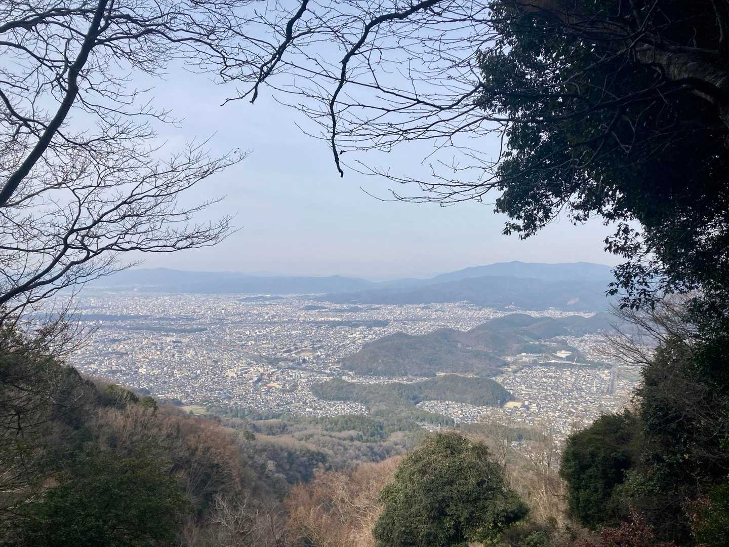 京都市内の眺望