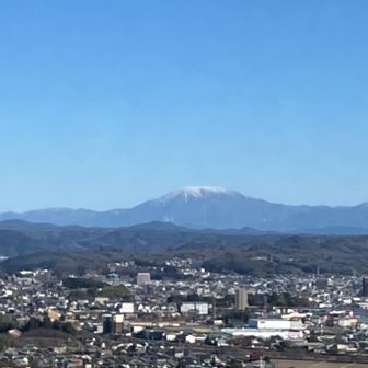 土田山からの恵那山です