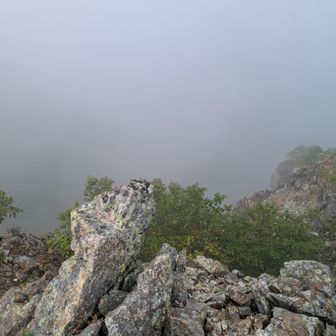 赤岩岳山頂！