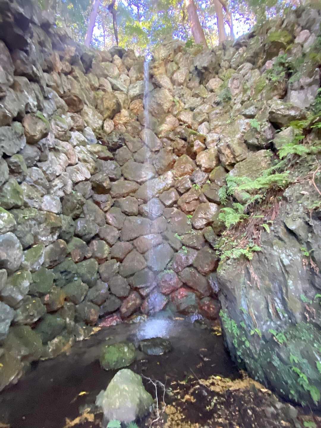 妙法ヶ滝（みょうほうがたき）💧
落差約5m