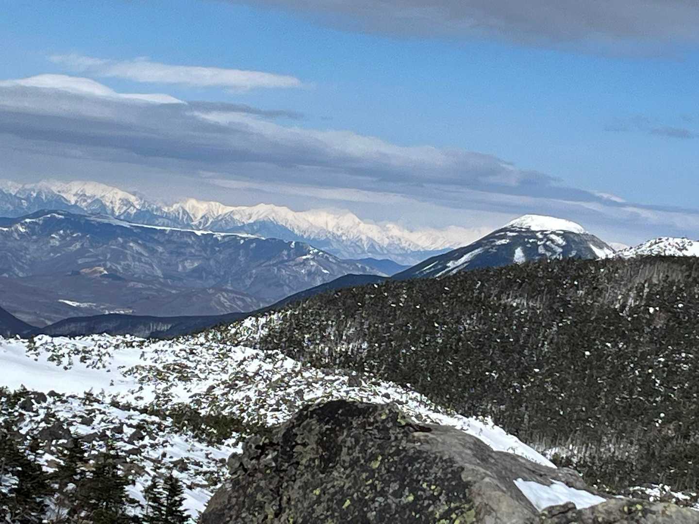 中山峠-東天狗岳 往復コースの写真
