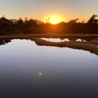 後から到着した方に夕日の綺麗なポイントを教えていただき急いで来ました🌅