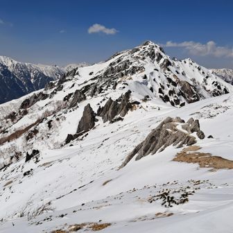 1月3日・4日のテント泊振りの燕岳
真っ白でとにかく美しかった✨
この景色を一人で眺めていると思うと😭