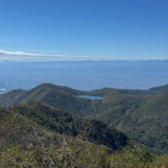 黒檜山から駒ヶ岳に向かう途中の絶景スポット